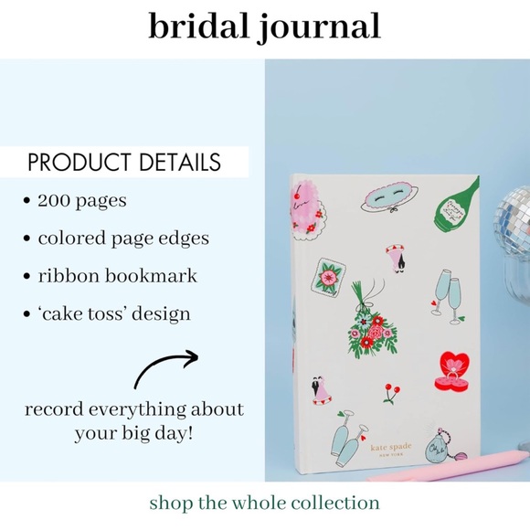 Kate Spade Bridal Notebook - Picture 4 of 4